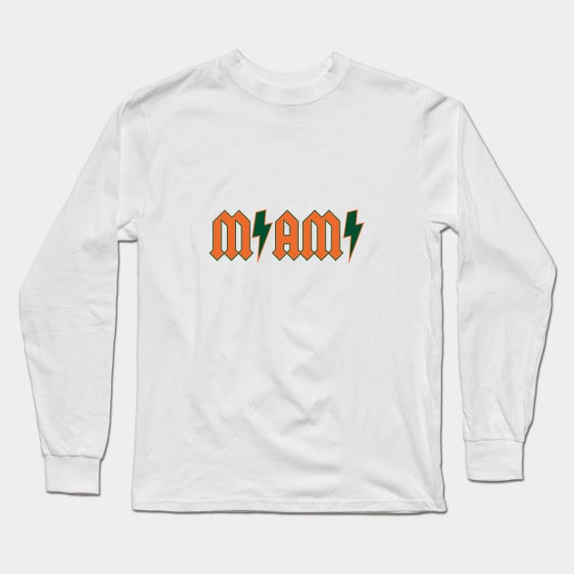 Miami glitter u Long Sleeve T-Shirt by Rpadnis